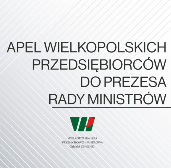 Apel Wielkopolskich Przedsiębiorców