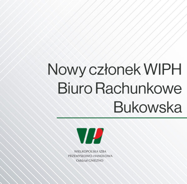 Nowy członek WIPH: Biuro Rachunkowe Bukowska