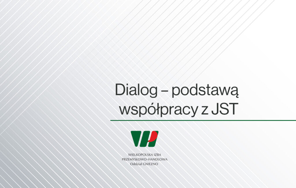 Dialog – podstawą współpracy z JST