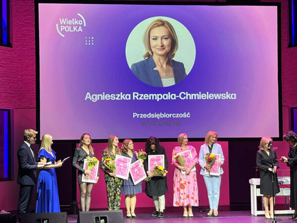 Wyróżnienie w konkursie WielkoPolka dla Prezes naszego oddziału