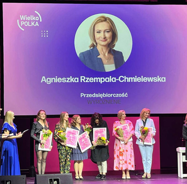 Wyróżnienie w konkursie WielkoPolka dla Prezes naszego oddziału